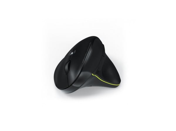 PORT Connect Professional - Vertikal mus - ergonomisk - høyrehendt - optisk - 5 knapper - trådløs - 2.4 GHz, Bluetooth 3.0, Bluetooth 5.0 - USB / U...