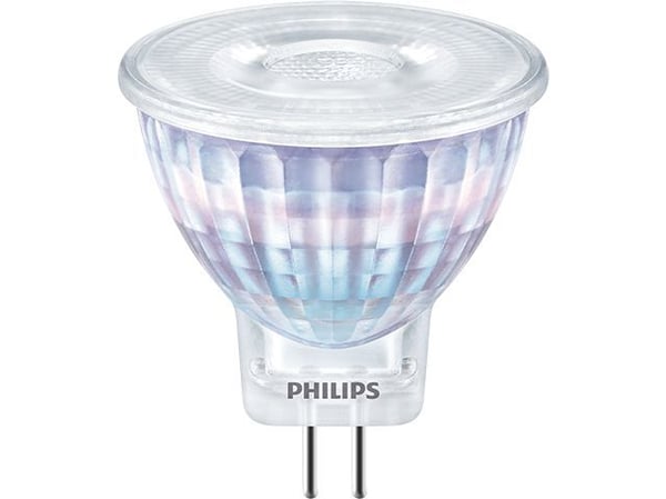 Philips - Spotlight - LED lyspære - GU4 - 2,3 W (20 W ekvivalent) - Klasse A++ - Varmhvitt lys - 2700 K