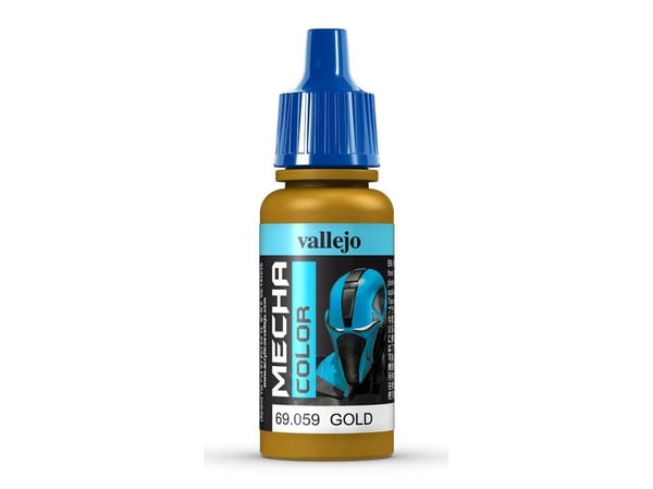 Vallejo 69.059, 17 ml, Gull, Metallisk, Flaske Vallejo 69.059, 17 ml, Gull, Metallisk, Flaske