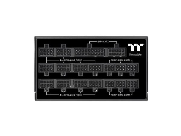 Thermaltake ToughPower PF1 - Strømforsyning (intern) - 80 PLUS Titanium - aktiv PFC