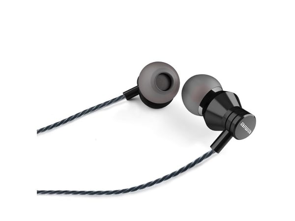 Aiwa ESTM-50BK, Koblet med ledninger (ikke trådløs), Musikk, 20 - 20000 Hz, 13 g, Hodesett