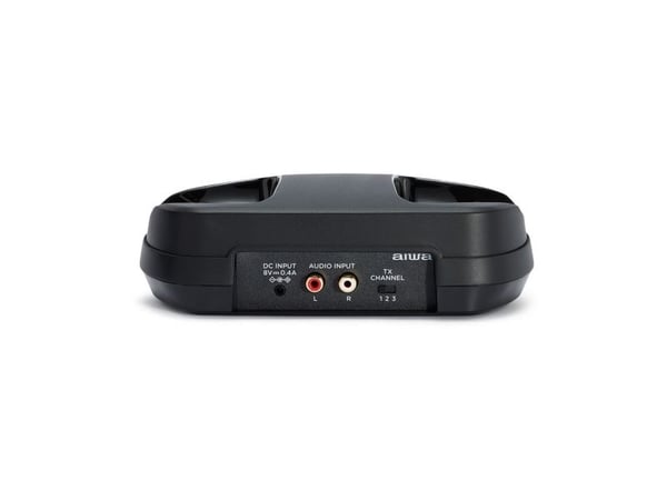 Aiwa WHF-880, Trådløs, Musikk, 40 - 18000 Hz, Hodetelefoner, Sort