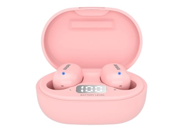 Aiwa EBTW-150PK, Trådløs, Samtaler/musikk, 20 - 20000 Hz, Hodesett, Rosa