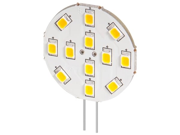 Goobay 30588, 2 W, G4, 230 lm, 30000 timer, Varm hvit