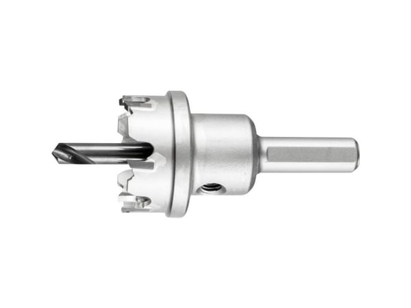 PFERD TC hole cutter flat version 8 mm, shank dia. 10 mm, 3,2 cm
