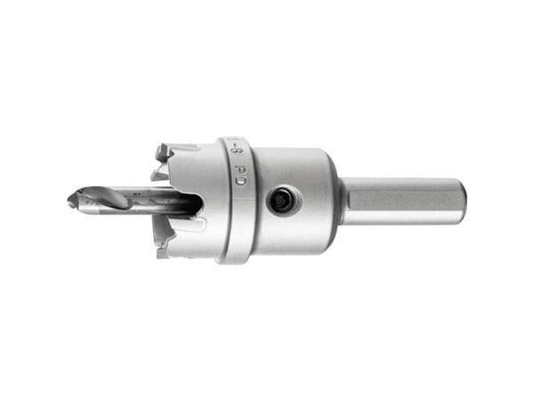 PFERD TC hole cutter flat version 8 mm, shank dia. 10 mm, 2,4 cm