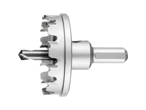 PFERD TC hole cutter flat version 8 mm, shank dia. 12 mm, 6 cm