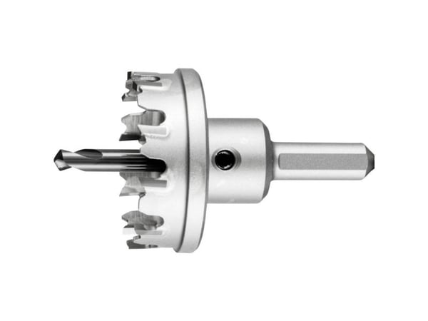 PFERD TC hole cutter flat version 8 mm, shank dia. 10 mm, 4,5 cm