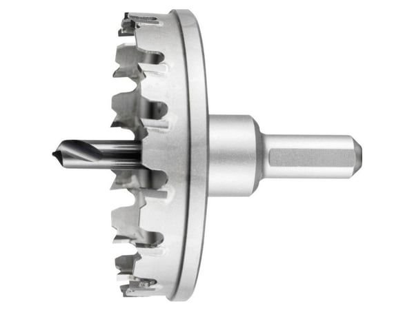PFERD TC hole cutter flat version 8 mm, shank dia. 12 mm, 7,5 cm