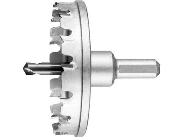 PFERD TC hole cutter flat version 8 mm, shank dia. 12 mm, 8 cm