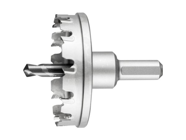 PFERD TC hole cutter flat version 8 mm, shank dia. 12 mm, 6,5 cm