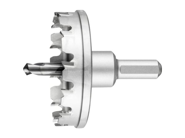 PFERD TC hole cutter flat version 8 mm, shank dia. 12 mm, 6,8 cm
