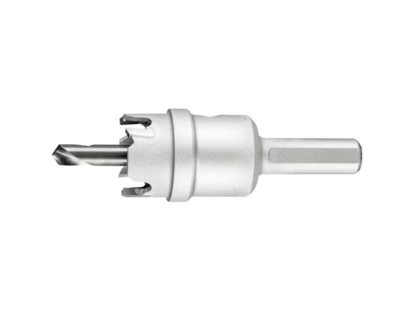 PFERD TC hole cutter flat version 8 mm, shank dia. 10 mm, 2,3 cm