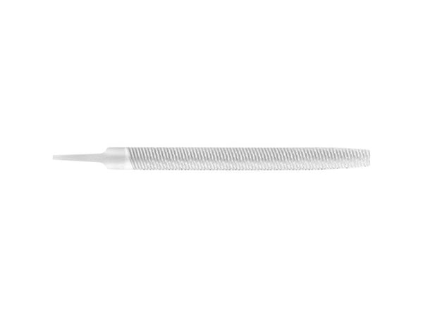 PFERD 13103251, Fil, Halvrund fil, Aluminium, Messing, Støpestål, Kopper, Stål, 23 mm, 7 mm, 250 mm