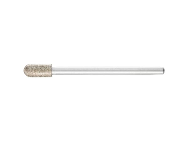 PFERD CBN grinding points cylindrical shape with radius end, 5 mm, 1 styck