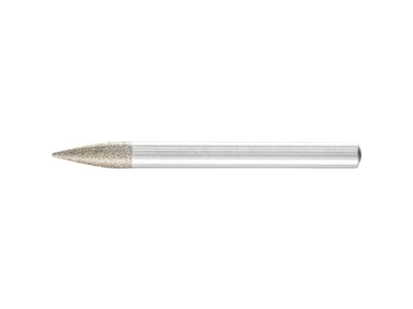 PFERD CBN grinding points pointed tree shape, 6 mm, 1 styck