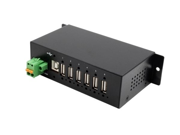 EXSYS EX-1596HMVS, USB 2.0 Typ-B, USB 2.0, 480 Mbit/s, Sort, Metall, 1,8 m