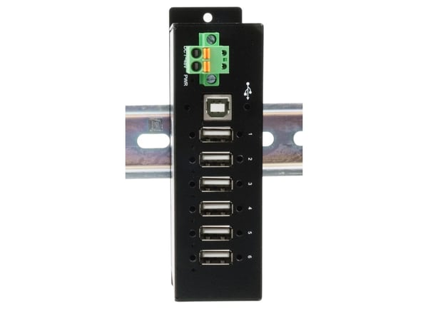 EXSYS EX-1596HMVS, USB 2.0 Typ-B, USB 2.0, 480 Mbit/s, Sort, Metall, 1,8 m
