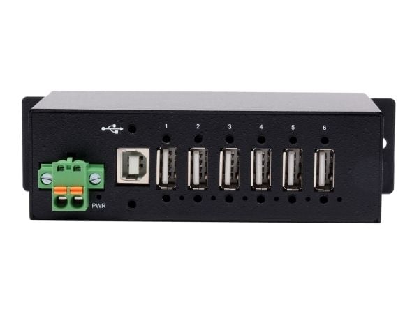 EXSYS EX-1596HMVS, USB 2.0 Typ-B, USB 2.0, 480 Mbit/s, Sort, Metall, 1,8 m