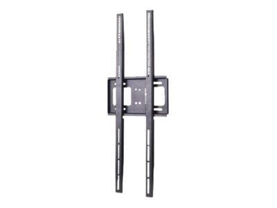 EDBAK PWB3 Universal Fixed Wall Mount - Monteringssett (veggmontering) - for flatpanel - stål - svart, RAL 9005 - skjermstørrelse: 32"-60" - veggmo...