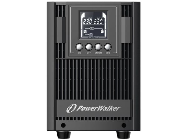 PowerWalker VFI 2000 AT FR - UPS - AC 80 - 300 V - 1800 Watt - 2000 VA - 9 At - RS-232, USB - lähtöliitännät: 4