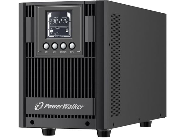 PowerWalker VFI 2000 AT FR - UPS - AC 80 - 300 V - 1800 Watt - 2000 VA - 9 At - RS-232, USB - lähtöliitännät: 4