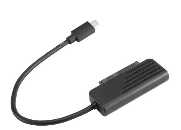 Akasa AK-AU3-06BK, USB 3.1 C, SATA, 0,2 m, Svart