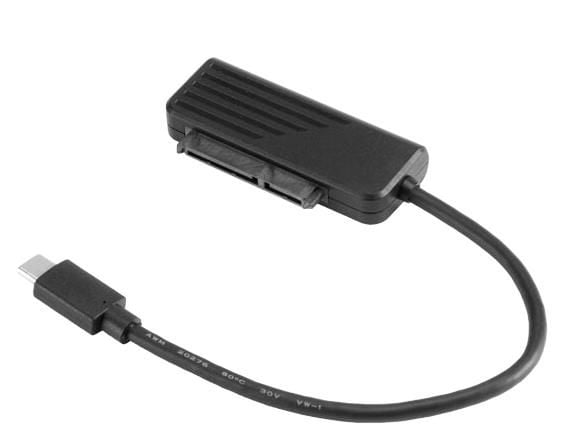 Akasa AK-AU3-06BK, USB 3.1 C, SATA, 0,2 m, Svart