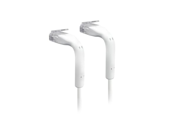 Ubiquiti UniFi - Patch-kabel - RJ-45 (hane) till RJ-45 (hane) - 3 m - 3 mm - CAT 6 - startad - vit