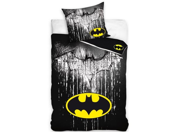 Batman Sengetøj 140 x 200, 100 procent bomuld - Design 2021