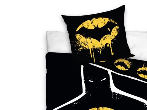 Batman Sengetøj 140 x 200, 100 procent bomuld