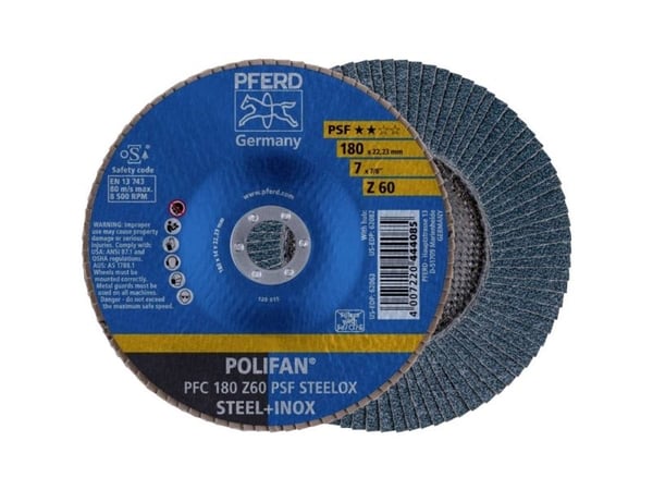 PFERD 67766185, 18 cm, 8500 RPM, 60 g, 10 stykker