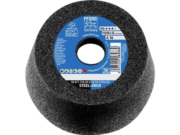 PFERD Cup wheels SG STEELOX, 11 cm, 2 styck
