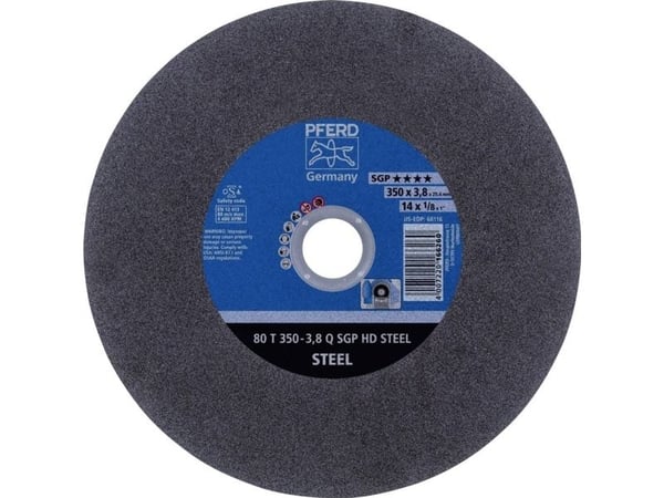PFERD Stationary cut-off wheels SGP HD STEEL, Stål, 10 stykker