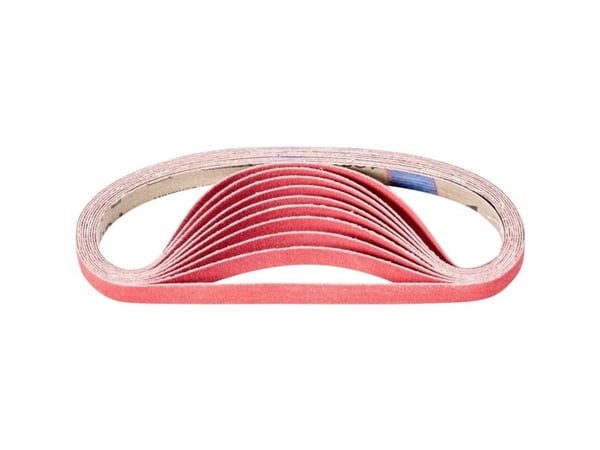 PFERD 45020095, Slipebelte, Rød, 457 mm, 13 mm, 100 stykker