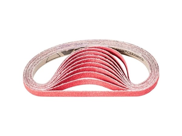 PFERD 45020093, Slipebelte, Rød, 457 mm, 13 mm, 100 stykker