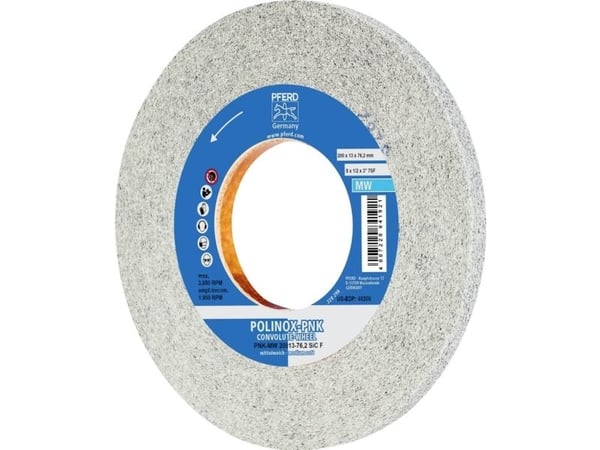 PFERD PNK-MW 20013-76,2 SiC F, metalli, 3850 rpm, 20 cm, 13 mm, 1 stk