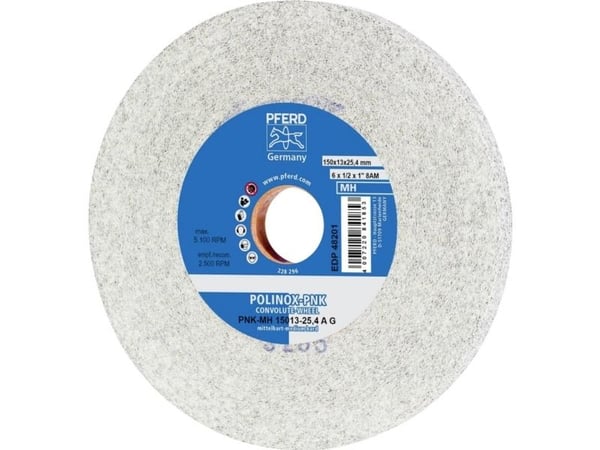 PFERD POLINOX wheels PNK, 1 styck