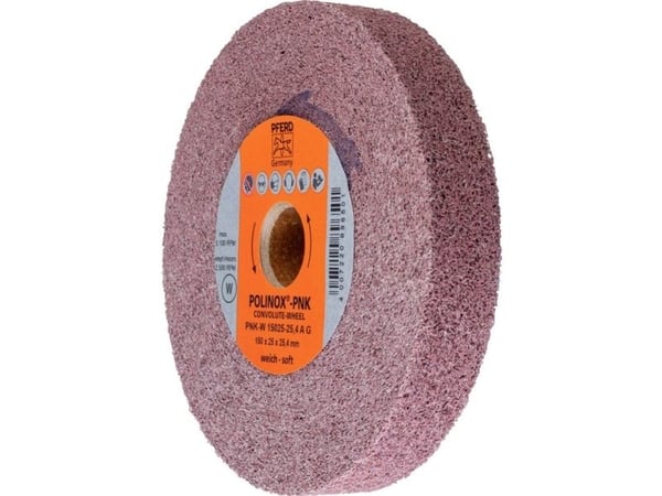 PFERD POLINOX wheels PNK, 1 styck