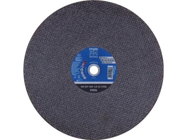 PFERD Cut-off wheels for petrol cutters SG STEEL, 40 cm, 10 stykker