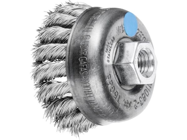 PFERD 43305023, Kopp stålbørste, 6,5 cm, 12500 RPM, 5 stykker