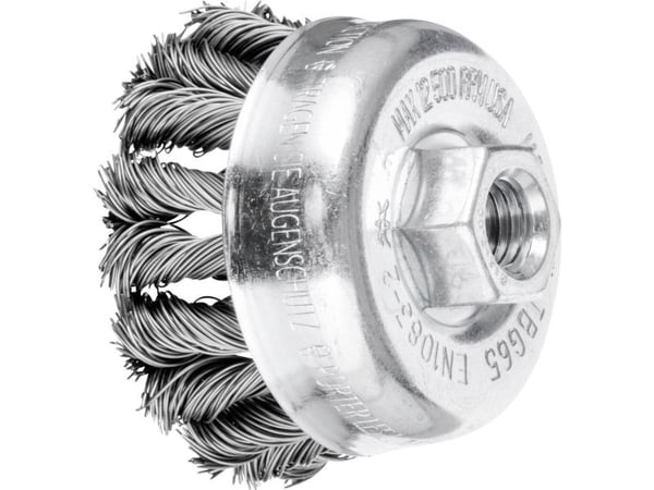 PFERD 43305031, Kopp stålbørste, 6,5 cm, 12500 RPM, 5 stykker
