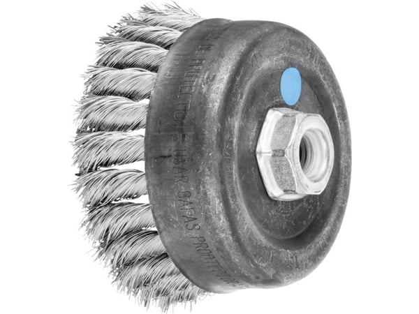 PFERD 43308042, Kopp stålbørste, 10 cm, 9000 RPM, 5 stykker