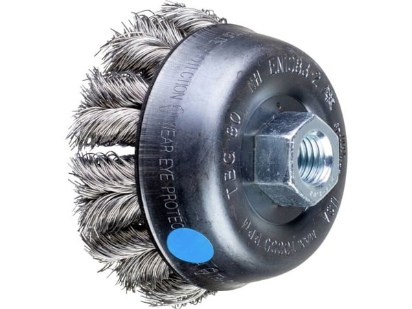 PFERD 43306063, Kopp stålbørste, 8 cm, 10000 RPM, 1 stykker