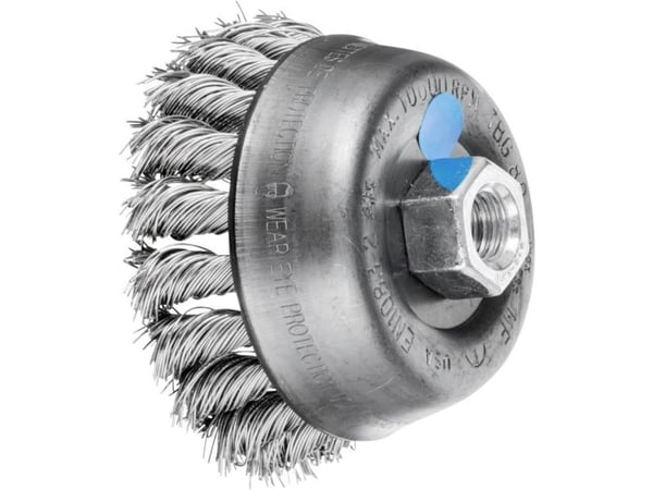 PFERD 43306044, Koppstålborste, 8 cm, 10000 RPM, 5 styck