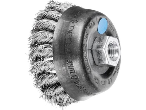 PFERD 43306042, Kopp stålbørste, 8 cm, 10000 RPM, 5 stykker