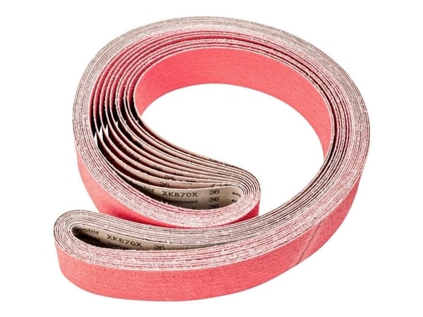 PFERD 45005825, Slipebelte, 2500 mm, 75 mm, 10 stykker