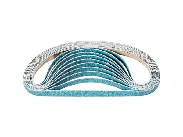 PFERD 45009104, Slipebelte, Blå, 520 mm, 12 mm, 100 stykker