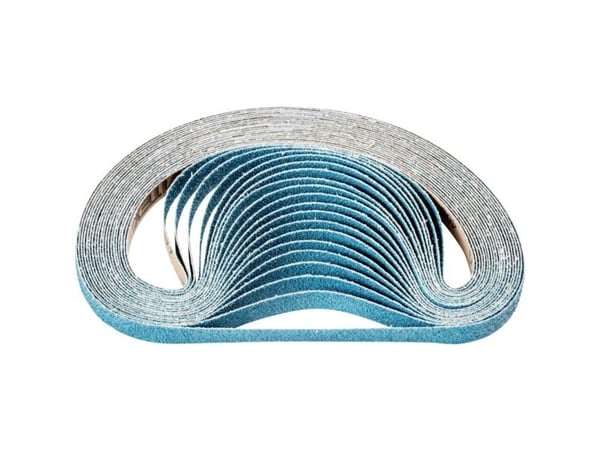 PFERD 45008106, Slipebelte, Blå, 520 mm, 12 mm, 100 stykker
