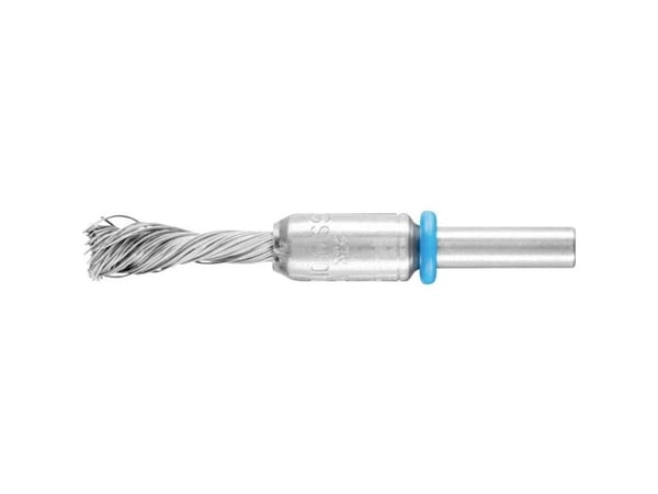 PFERD End brushes knotted, SINGLETWIST, INOX-TOTAL, shank-mounted, 1 cm, 10 stykker